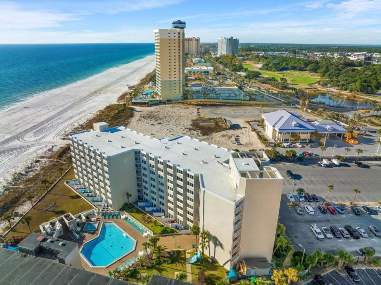 Seas The Day - Top Of The Gulf 320 - Beach Front Resort - Free Beach Chair Service Panama City Beach Esterno foto